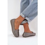 S. BARSKI Glitter Flat Moccasins Made Of Natural Leather D&A | Shoptok.si