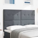  Uzglavlje Tamno siva 144 cm Baršun | shoptok.hr