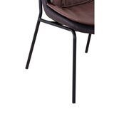 Kayoom STOL, tekstil temno rjava, svetlo rjava | Shoptok.si