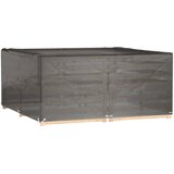  Navlaka za vrtni namještaj sa 16 ušica 205x205x90 cm kvadratna | shoptok.hr