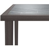  Vrtni stol sivi 48 x 48 x 37 cm čelični | shoptok.hr