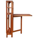  3-dijelni sklopivi bistro set od masivnog bagremovog drva | shoptok.hr