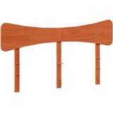  The Living Store Vzglavje voščeno rjava 150 cm trdna borovina - Vzglavje, (21498748) | Shoptok.si