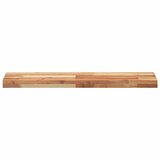 Plutajuća polica s uljnim premazom 100x20x4 cm od drva bagrema | shoptok.hr