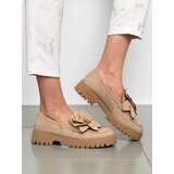 Resti Eco suede women's moccasins with Floverse flower | shoptok.hr