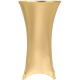  Navlake za stol 2 kom rastezljive 60 cm zlatne | shoptok.hr