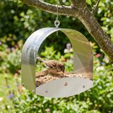  Viseća hranilica za ptice Nehrđajući čelik Srebrna Cijene