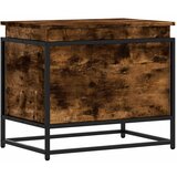  Kutija za pohranu s poklopcem dimljeni hrast 60x40x51,5 cm | Eponuda.com