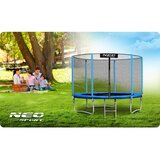  Vrtni trampolin 6ft/183cm s vanjskom mrežom i neo-sportskim ljestvama | shoptok.hr