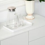  Komoda ladica 2 ladice push-click 117 cm x 36 cm x 74 cm bijela | shoptok.hr