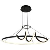 Rabalux visilica Menazi, Sa daljinskim, LED, 46W, CCT, ⌀64cm, Crna | ePonuda.com