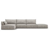 Mazzini Sofas Svetlo siv kotni kavč (levi kot) Vanda - Mazzini Sofas Cene