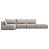 Svetlo siv kotni kavč (levi kot) Vanda - Mazzini Sofas