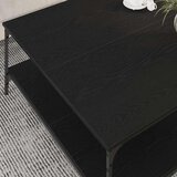  Stolić za kavu Crni hrast 100 x 100 x 40 cm Konstruirano drvo | shoptok.hr