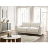 Bobochic Paris Kremno bela raztegljiva sedežna garnitura 214 cm Ernest – | Shoptok.si