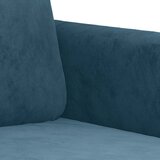  3-dijelni set sofa s jastucima plavi baršunasti | shoptok.hr