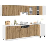  11-dijelni set kuhinjskih ormarića "Lyon" Artisan hrast, inženjersko drvo | shoptok.hr