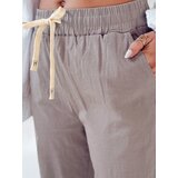 DStreet Spodnie damskie casualowe wide leg BOHO DAY szare | shoptok.hr