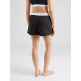 Calvin Klein Pidžama hlače crna / bijela | shoptok.hr