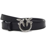 Pinko Pasovi LOVE BERRY H3 BELT VITE Črna Cene