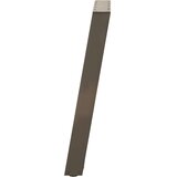  Noge za konzolni stol u obliku slova U, 2 kom, prirodni čelik, 38 x (72-73) cm, čelik | shoptok.hr
