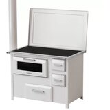 MBS Šporet na čvrsto gorivo SD 9 RS, 7 kW, Levi, Beli | Eponuda.com