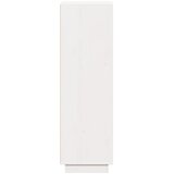  Visoka komoda bijela 37 x 34 x 110 cm od masivne borovine | Eponuda.com