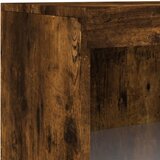  Komoda s LED svjetlima boja dimljenog hrasta 60,5x37x100 cm | shoptok.hr