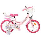 Volare dječji bicikl Unicorn 14″ ružičaste boje, s dvije ručne kočnice | shoptok.hr