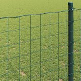 Euro ograda 0,6 x 10 m Željezo prekriveno PVC-om Zelena | shoptok.hr