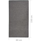  Vanjski tepih ravnog tkanja 80 x 150 cm sivi | shoptok.hr