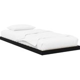  Krevet s daskama Crni hrast 100 x 200 cm Konstruirano drvo | shoptok.hr