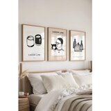 WALLXPERT Ç-300596 - 5070 Višenamenski Set Dekorativnih Slika (3 Komada) | Eponuda.com