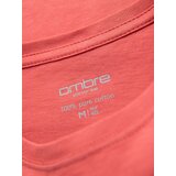 Ombre BASIC men's classic cotton T-shirt - coral | shoptok.hr