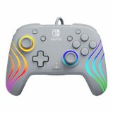 NINTENDO SWITCH Afterglow Wave Wired Controller Grey cene