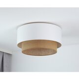 duolla - plafonsko svetlo boho 1xE27/15W/230V prečnik 45 cm bela/braon | Eponuda.com