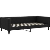 vidaXL Dnevni krevet crni 100 x 200 cm od tkanine | shoptok.hr