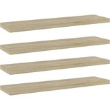 vidaXL Police za knjige 4 kom boja hrasta sonome 40x10x1 5 cm iverica Cijene