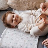 BabyOno Tetra plenice Muslin Rože, barva breskve | Shoptok.si