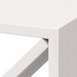  Stalak za vino 4 pcs Bijelo 62 x 25 x 62 cm Čvrsto borovo drvo | shoptok.hr