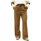 braon ženske pantalone