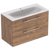 Geberit SELNOVA SQUARE 1000 ORMARIĆ SA LAVABOOM 2 FIOKE AMERIČKI ORAH GEBERIT | ePonuda.com