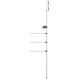  Držač za ručnike 47 x 280 cm aluminijski | shoptok.hr