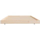  Okvir za krevet 100 x 200 cm od masivne borovine | shoptok.hr
