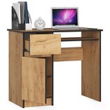 AKORD 90 cm Pixel levo računalni stol - hrast, (21702527) | Shoptok.si
