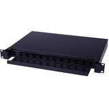Masterlan Patch panel 12 Duplex SC sa kasetom, crni