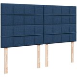 vidaXL Otomanski krevet s madracem i LED plavi 180x200cm od tkanine | shoptok.hr