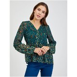 Orsay Green Women's patterned blouse - Ladies Cene