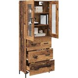  Highboard 2 kom. Staro drvo 69,5 x 34 x 180 cm | shoptok.hr