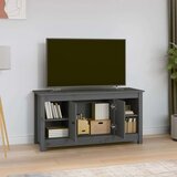 TV omarica siva 103x36,5x52 cm trdna borovina, (20732037) | Shoptok.si